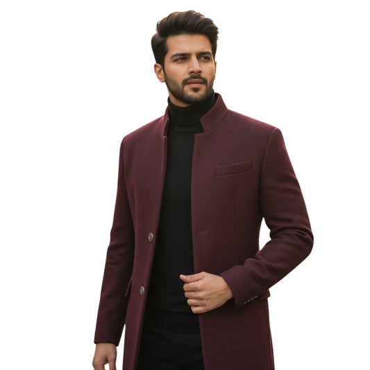 STYLAAR - Lange Jas Heren Elegant Stijlvol-STYLAAR