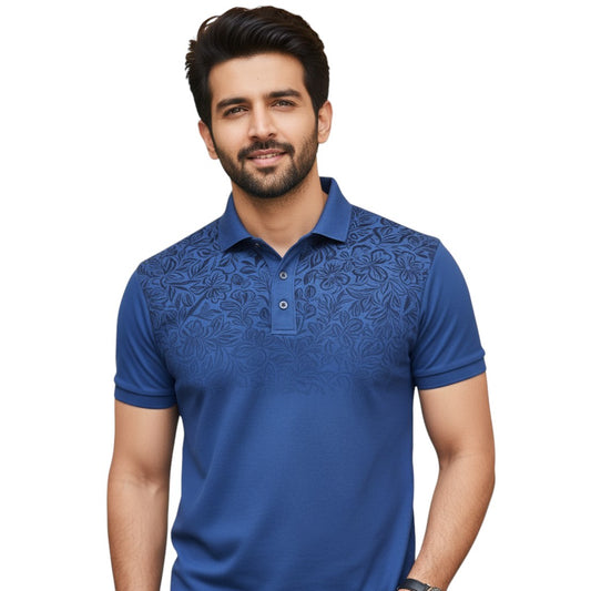 STYLAAR - Polo Heren Korte Mouwen Zomer Gradient Stijl-STYLAAR