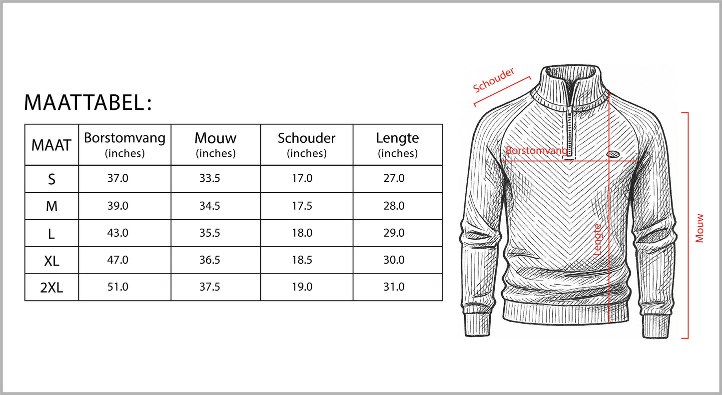 STYLAAR - Heren Cardigan met Rits Voorkant Winterstijl