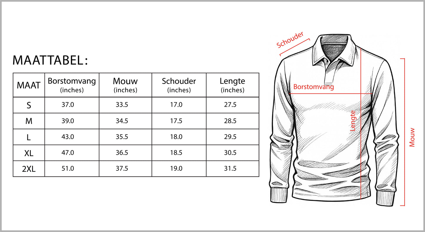 STYLAAR - Heren Polo Shirt Casual Luxe Stijl