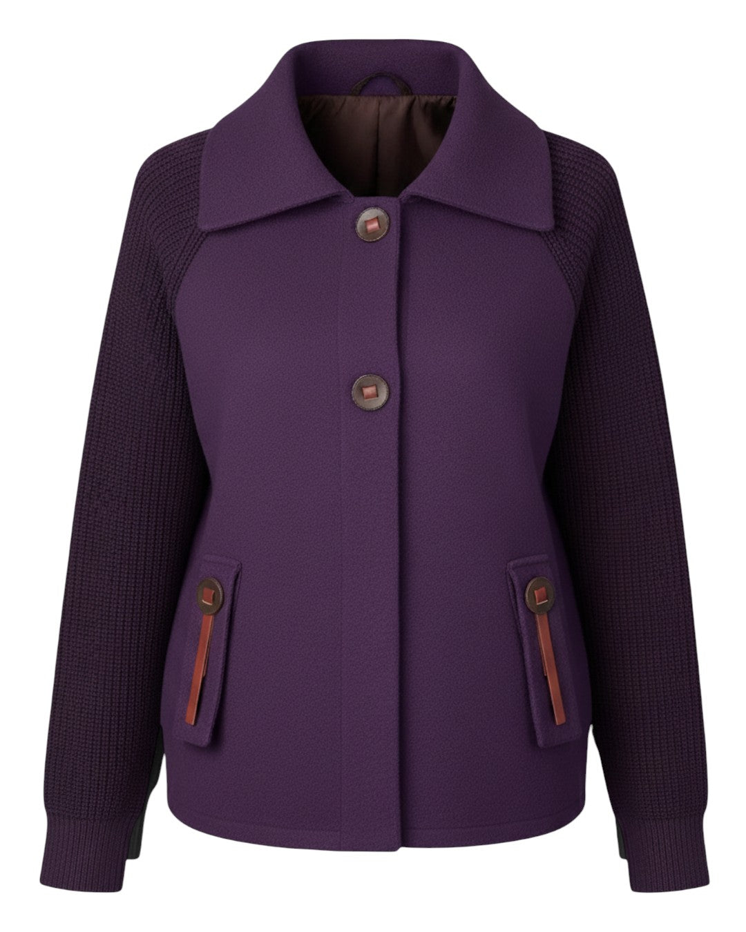 Dames Casual Winterjas Hoge Kraag-STYLAAR