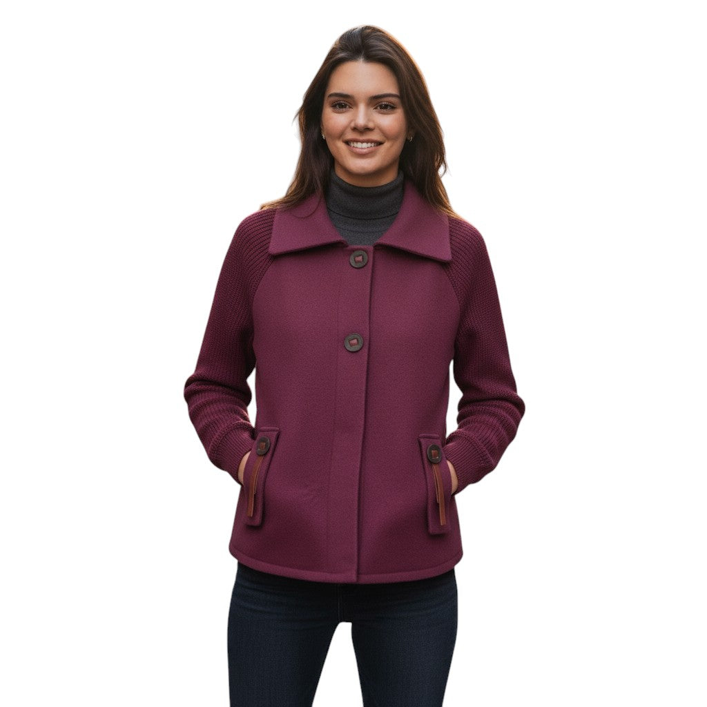 Dames Casual Winterjas Hoge Kraag-STYLAAR