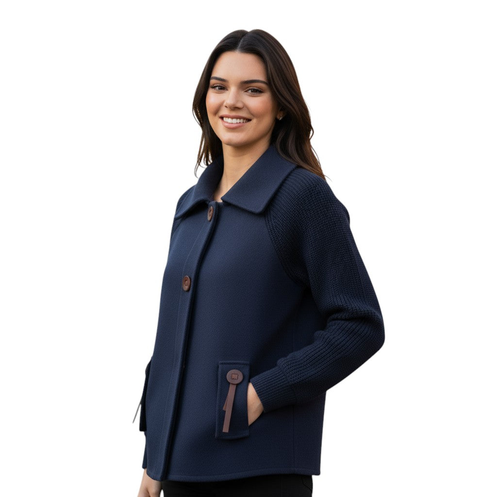 Dames Casual Winterjas Hoge Kraag-STYLAAR