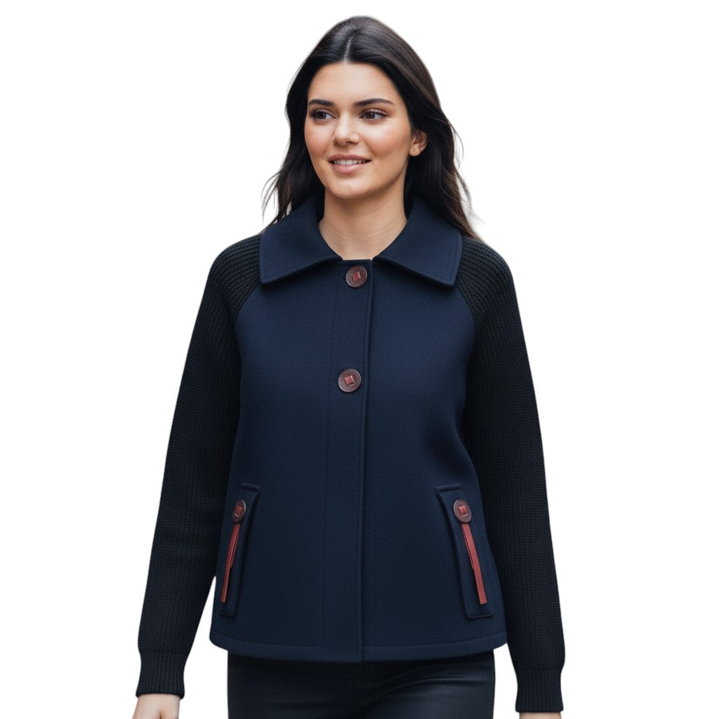 Dames Casual Winterjas Hoge Kraag-STYLAAR