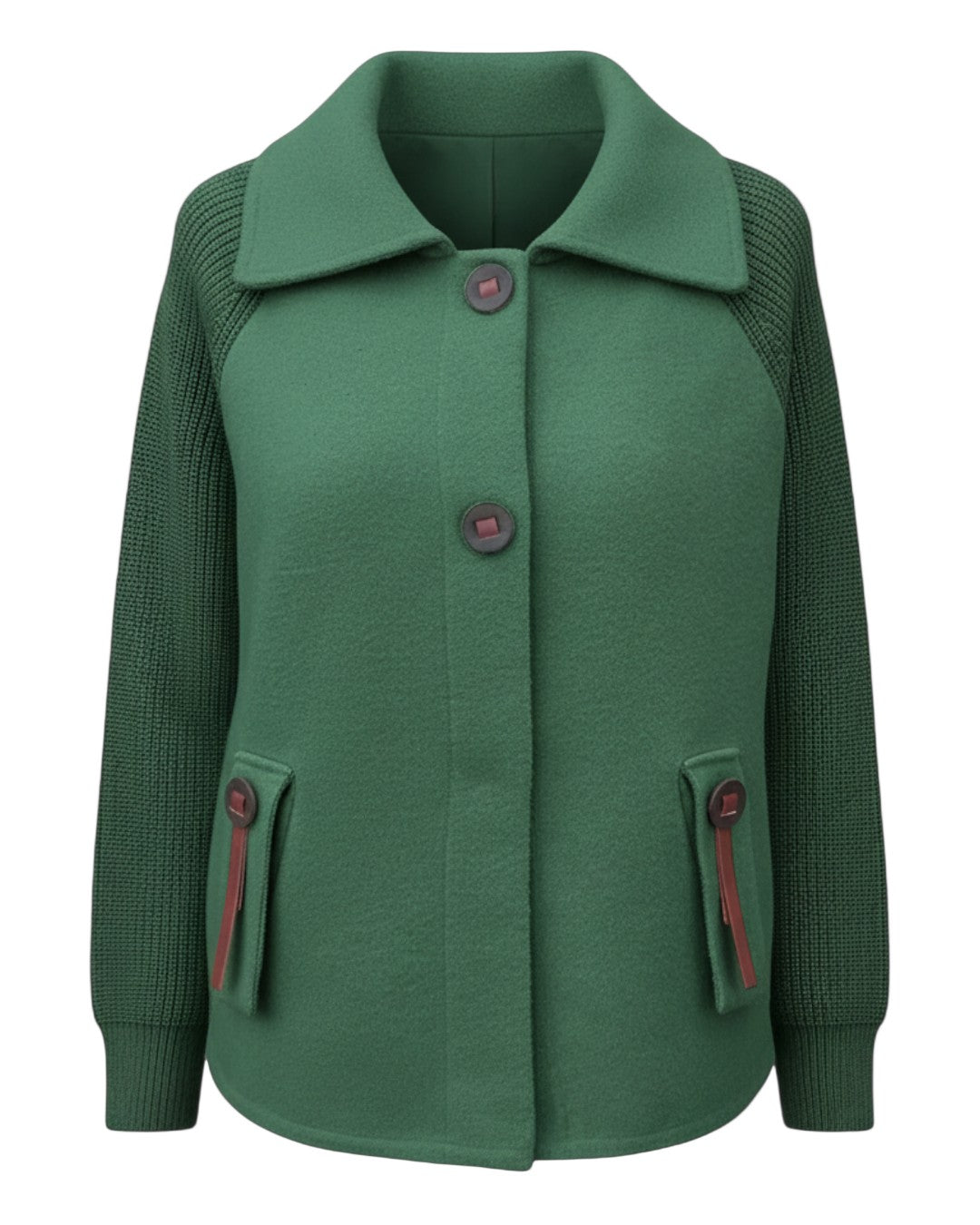 Dames Casual Winterjas Hoge Kraag-STYLAAR