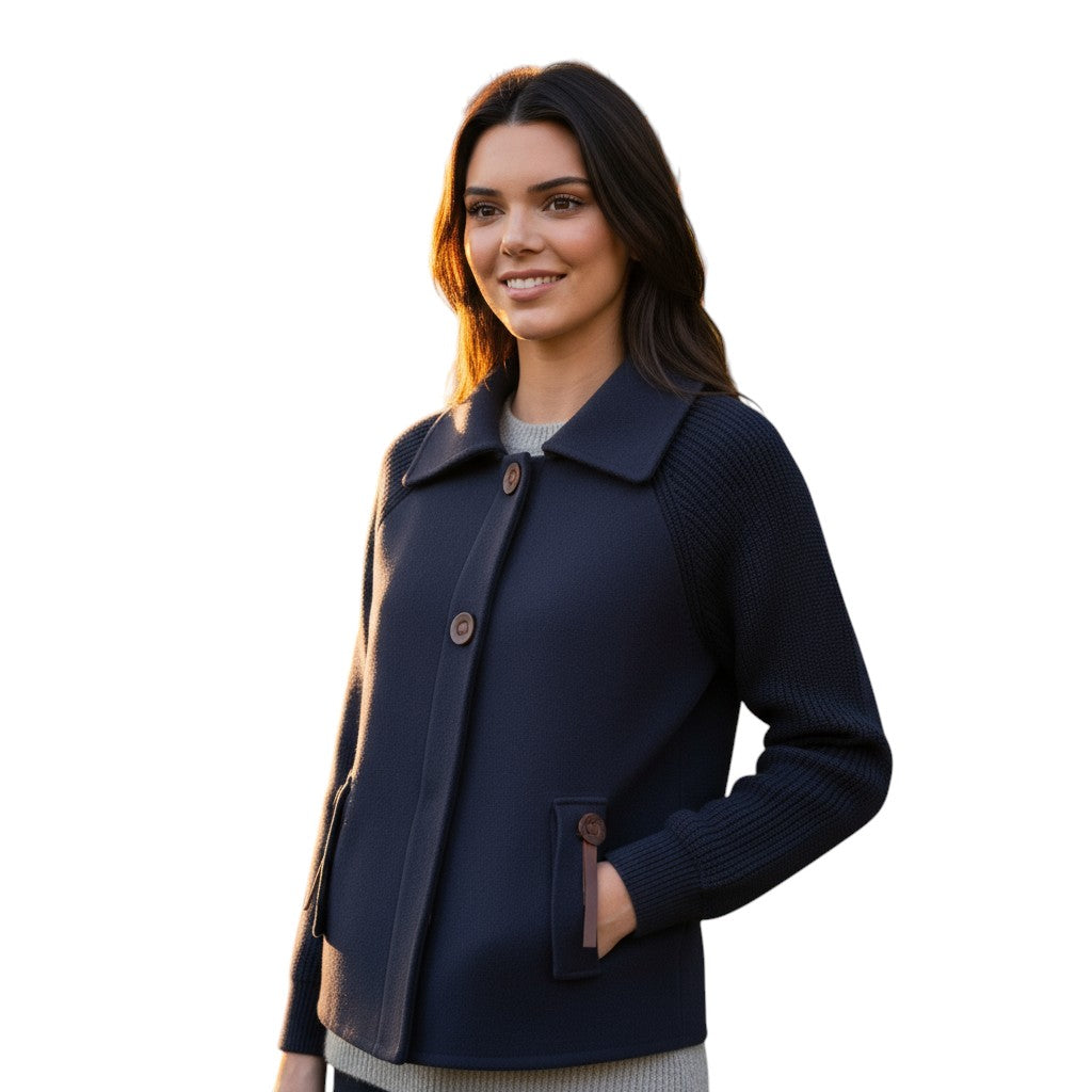 Dames Casual Winterjas Hoge Kraag-STYLAAR