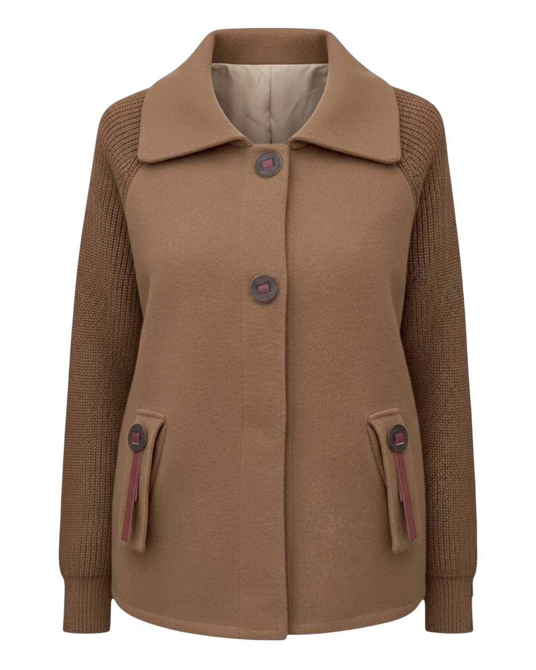 Dames Casual Winterjas Hoge Kraag-STYLAAR