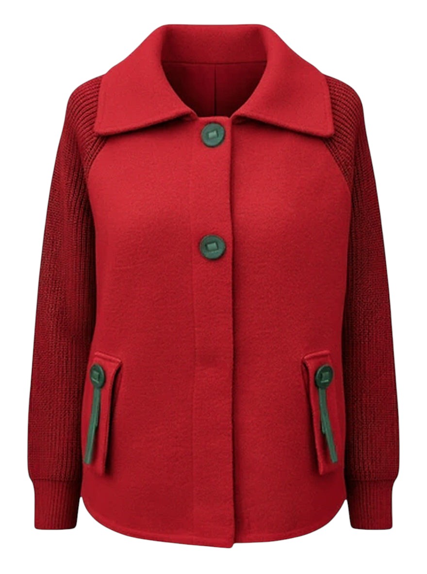 Dames Casual Winterjas Hoge Kraag-STYLAAR