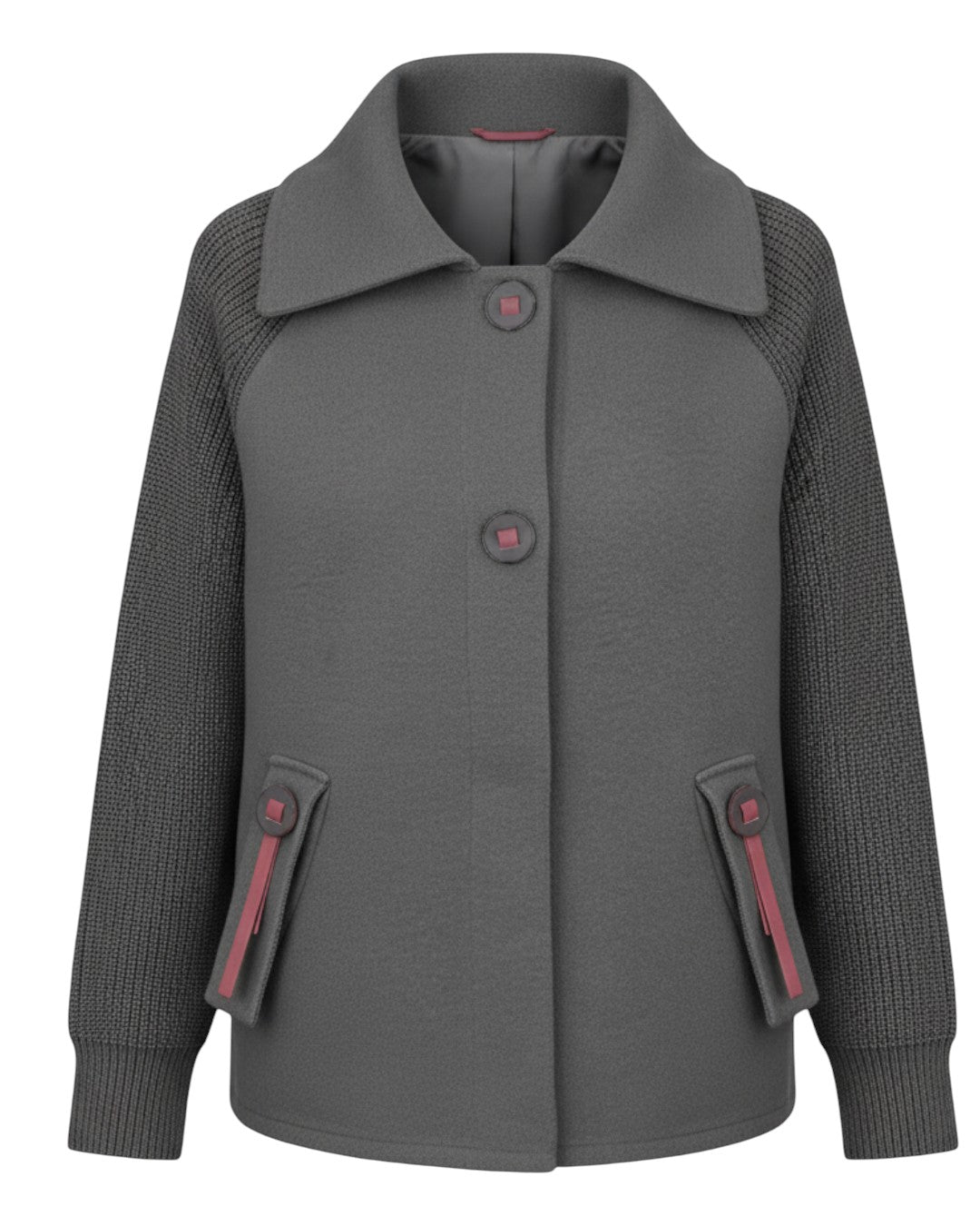 Dames Casual Winterjas Hoge Kraag-STYLAAR