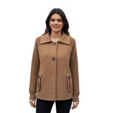 Dames Casual Winterjas Hoge Kraag-STYLAAR