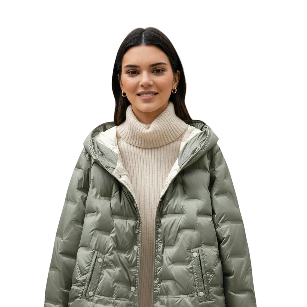 Jas met capuchon voor dames - Zacht en geïsoleerd-STYLAAR