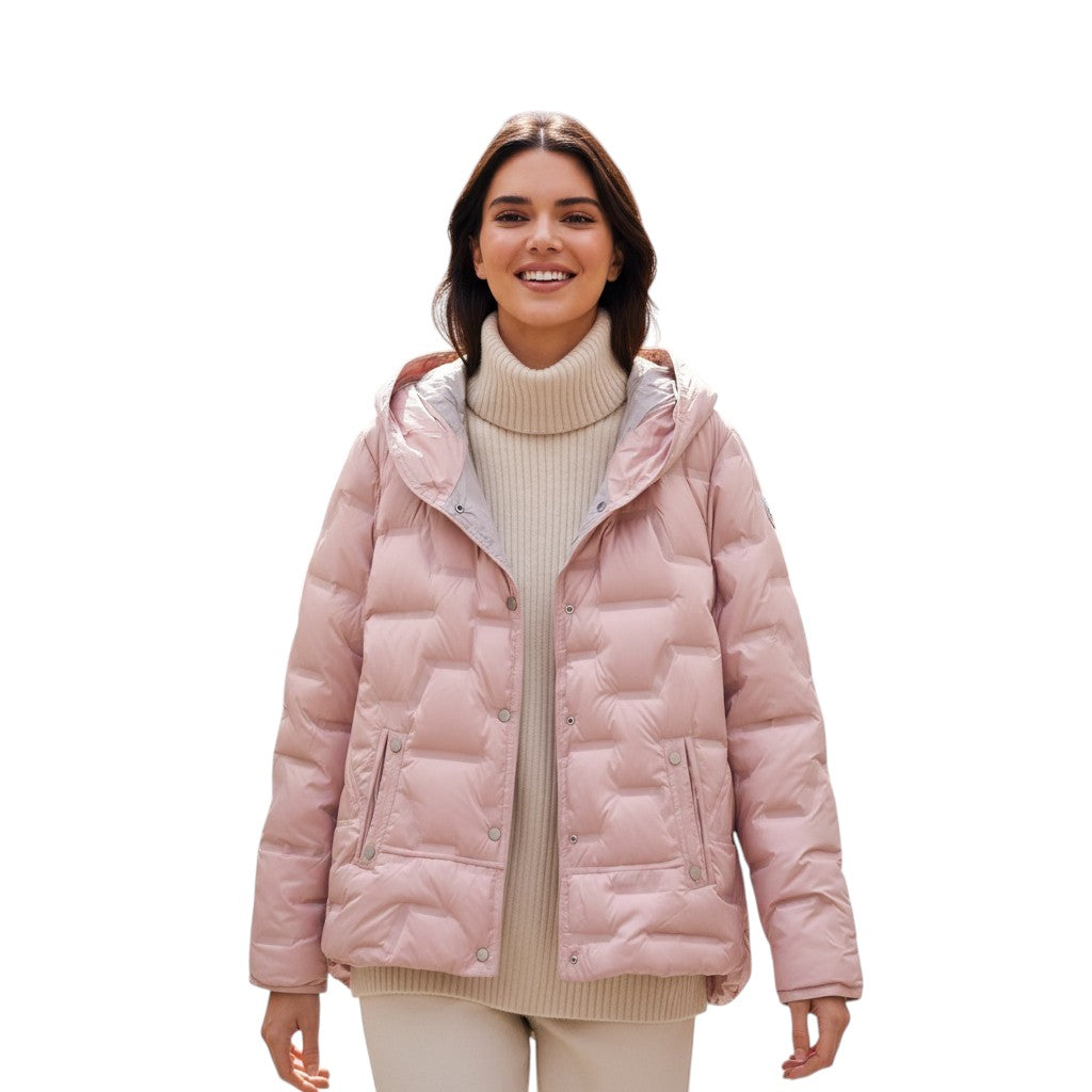 Jas met capuchon voor dames - Zacht en geïsoleerd-STYLAAR