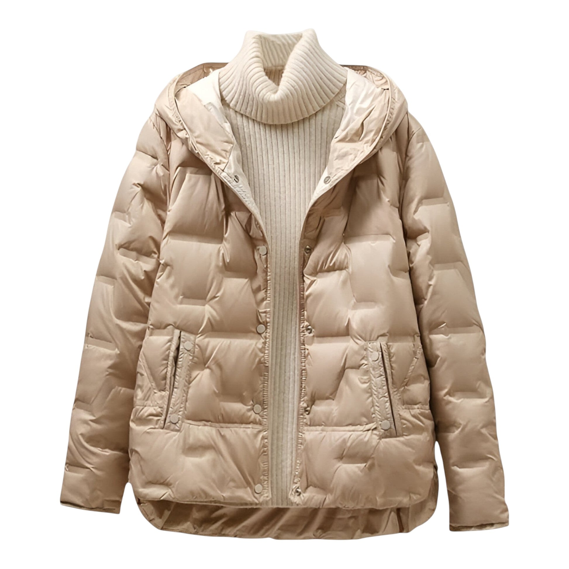 Jas met capuchon voor dames - Zacht en geïsoleerd-STYLAAR