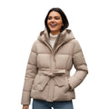 STYLAAR - Dames Puffer Jacket met Capuchon Winterjas-STYLAAR