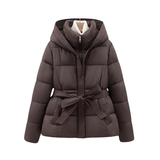 STYLAAR - Dames Puffer Jacket met Capuchon Winterjas-STYLAAR