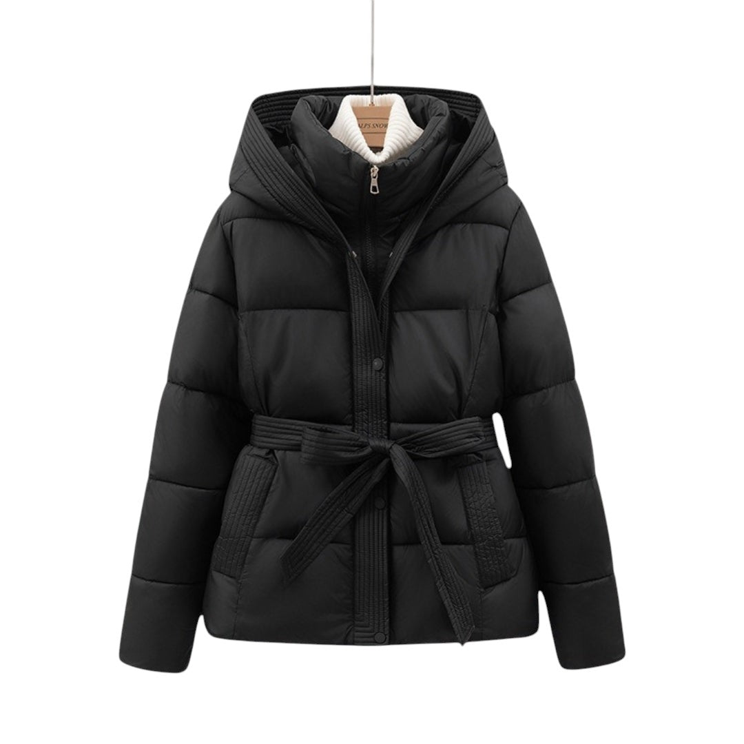 STYLAAR - Dames Puffer Jacket met Capuchon Winterjas-STYLAAR