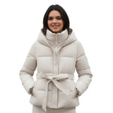 STYLAAR - Dames Puffer Jacket met Capuchon Winterjas-STYLAAR