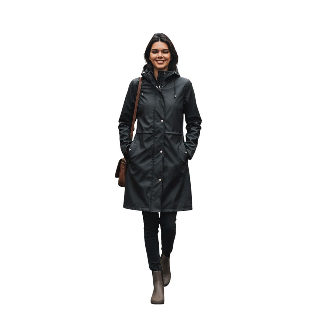 STYLAAR - Dames Waterdichte Jas voor Regen en Windbescherming-STYLAAR