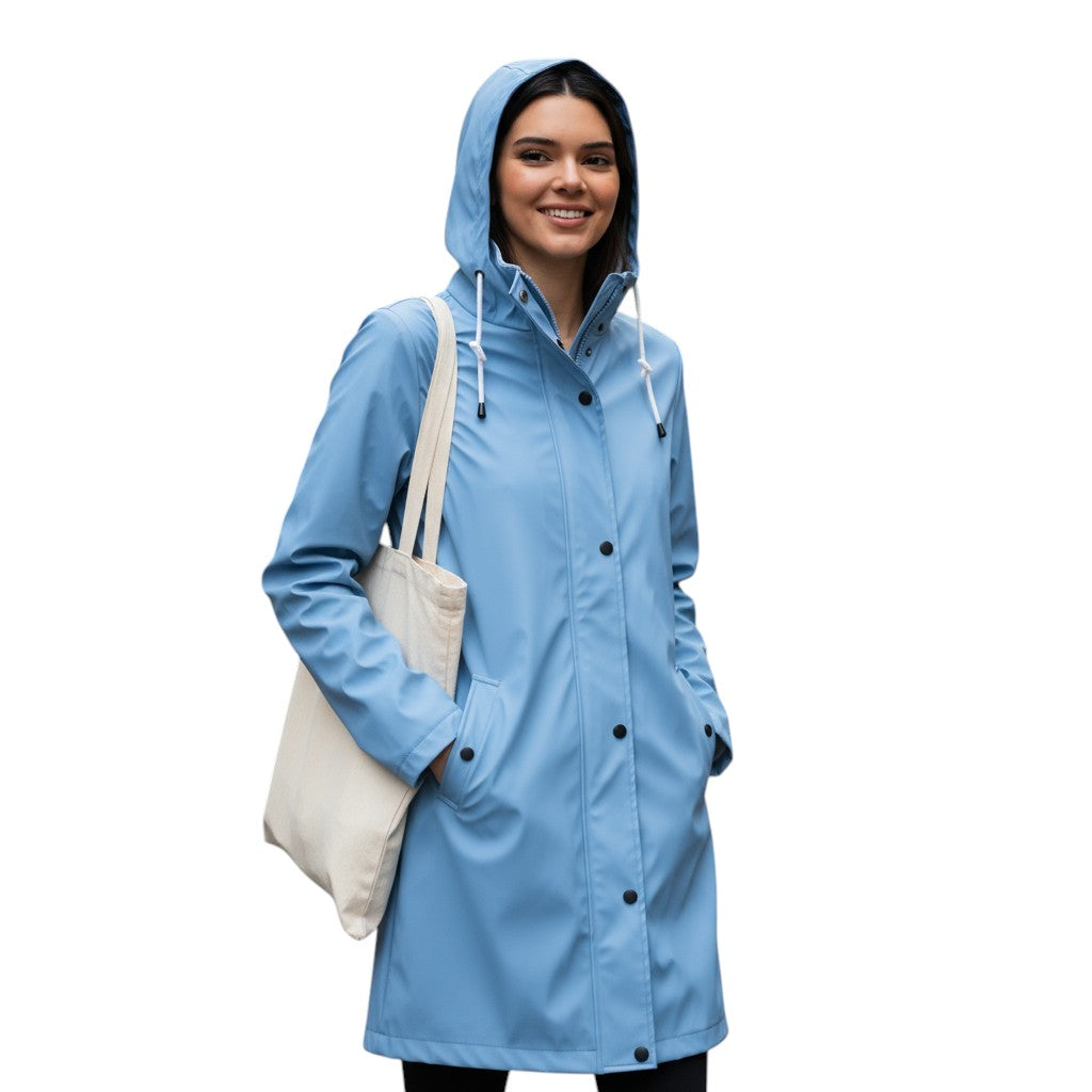 STYLAAR - Dames Waterdichte Jas voor Regen en Windbescherming-STYLAAR