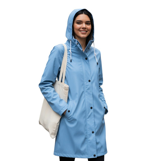 STYLAAR - Dames Waterdichte Jas voor Regen en Windbescherming-STYLAAR