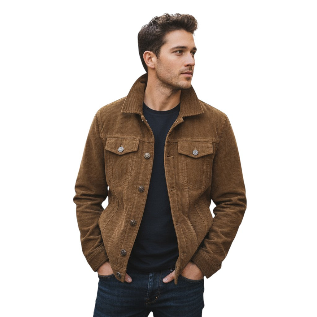 STYLAAR - Fluwelen jasje voor heren - Vintage en modieus-STYLAAR