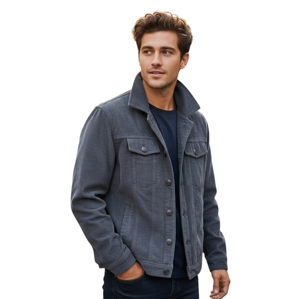 STYLAAR - Fluwelen jasje voor heren - Vintage en modieus-STYLAAR