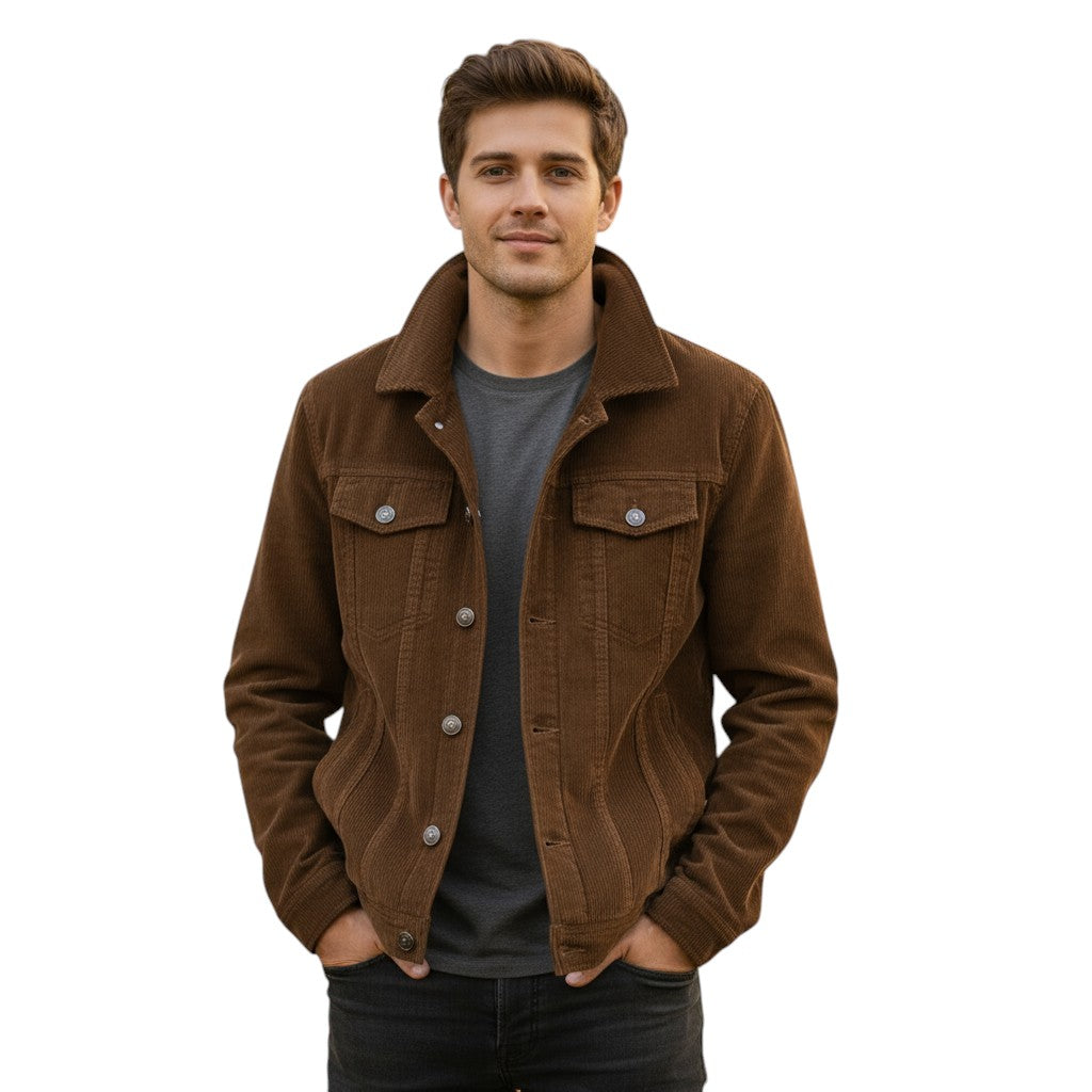 STYLAAR - Fluwelen jasje voor heren - Vintage en modieus-STYLAAR