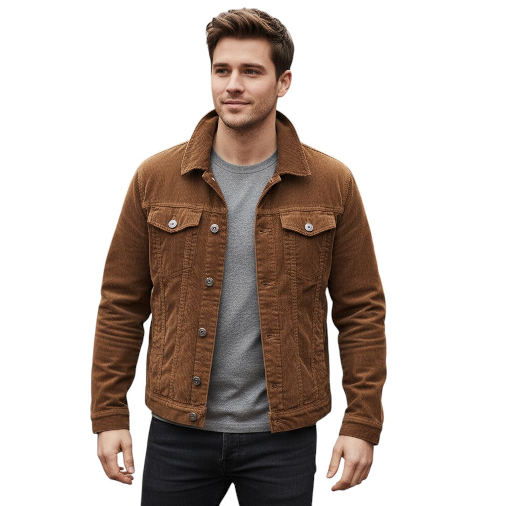 STYLAAR - Fluwelen jasje voor heren - Vintage en modieus-STYLAAR