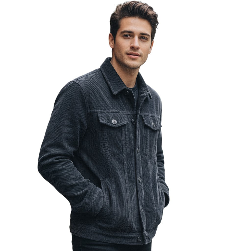 STYLAAR - Fluwelen jasje voor heren - Vintage en modieus-STYLAAR