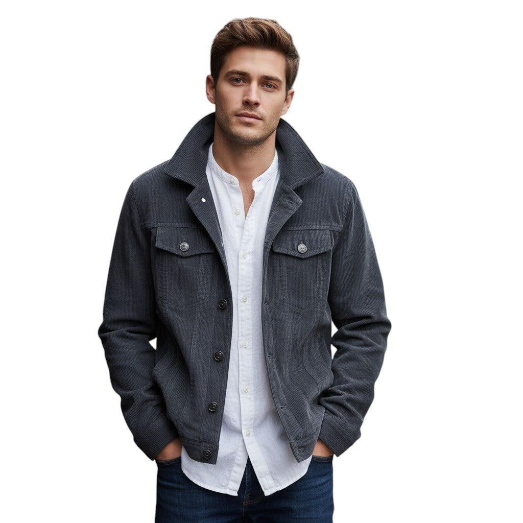 STYLAAR - Fluwelen jasje voor heren - Vintage en modieus-STYLAAR