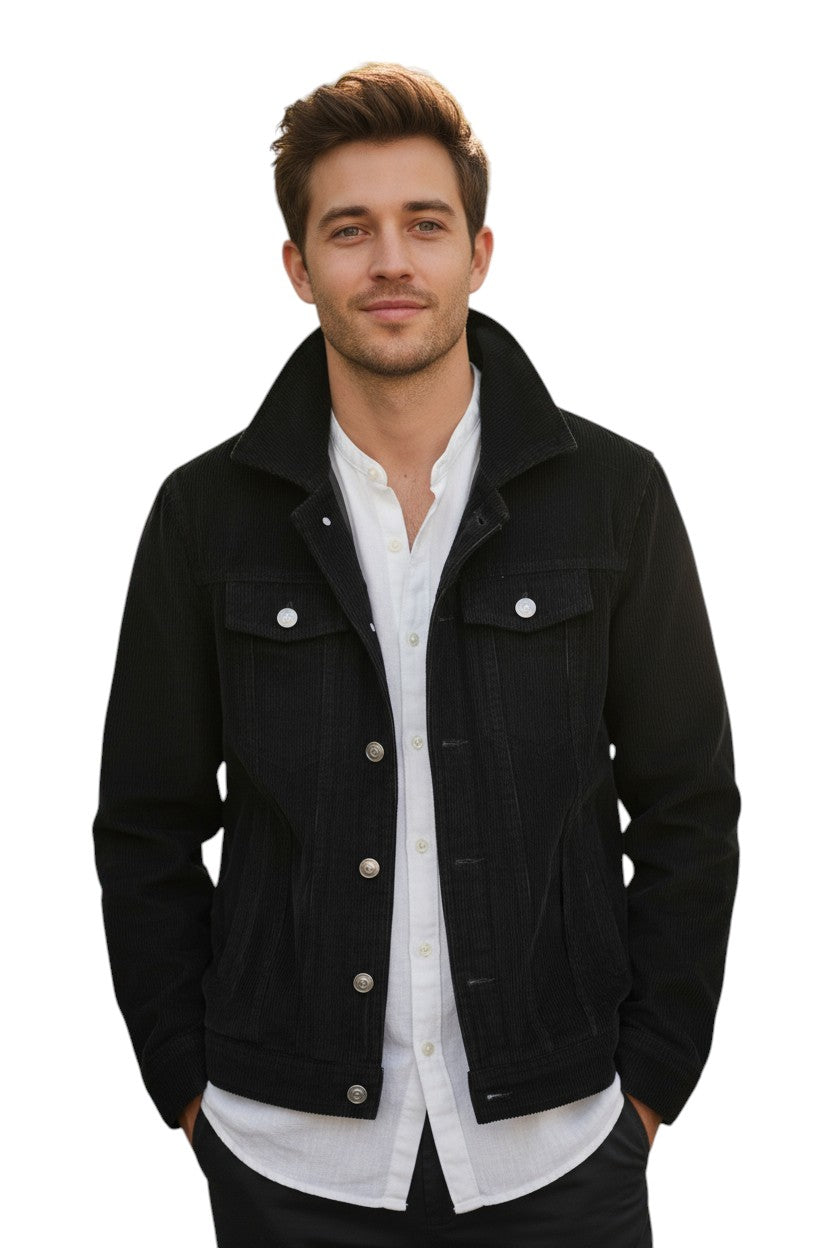 STYLAAR - Fluwelen jasje voor heren - Vintage en modieus-STYLAAR