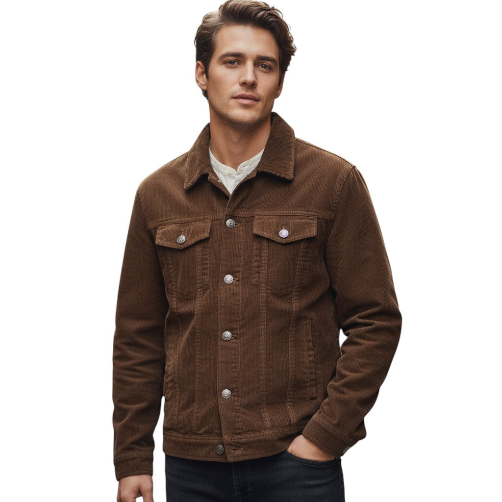 STYLAAR - Fluwelen jasje voor heren - Vintage en modieus-STYLAAR