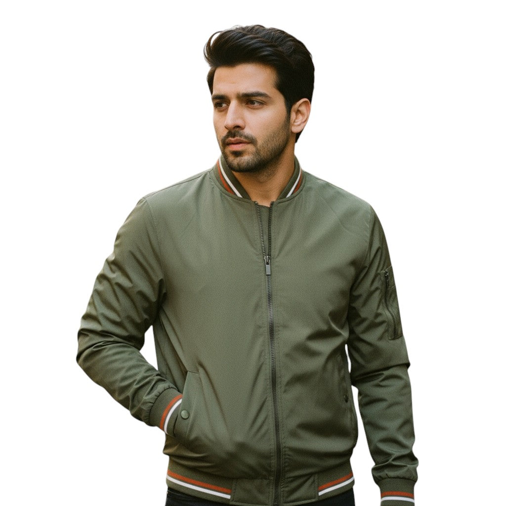 STYLAAR - Heren Bomber Jacket | Baseball Jacket | Casual Herfst Wear-STYLAAR