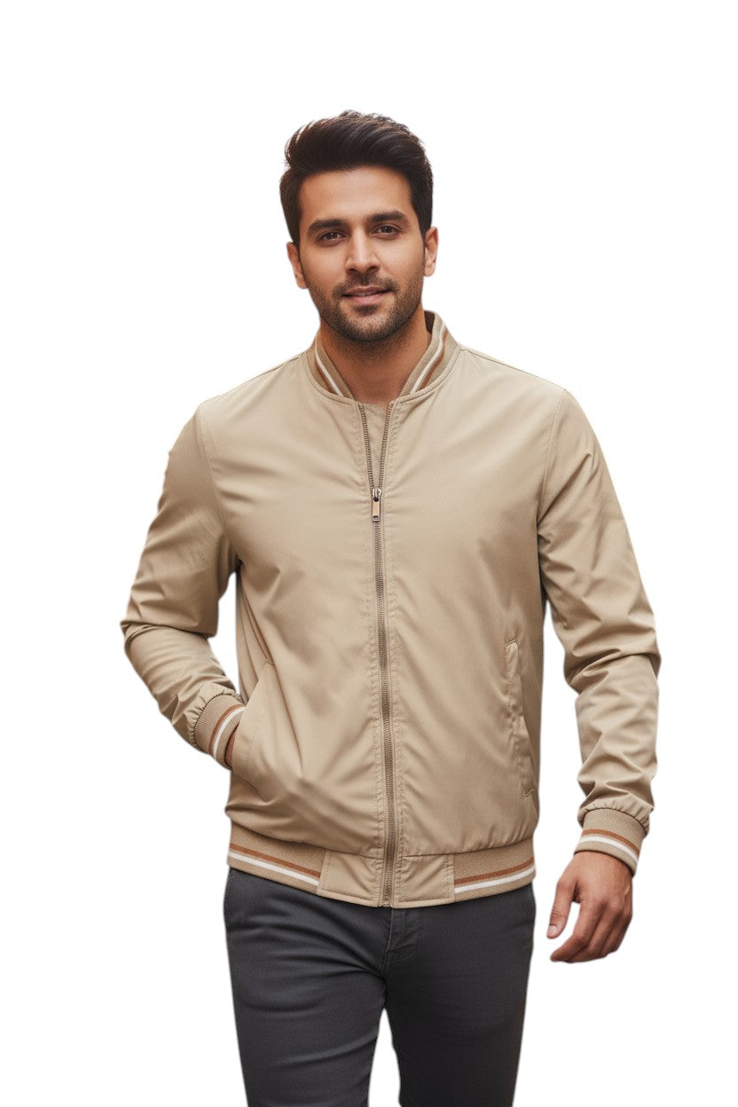 STYLAAR - Heren Bomber Jacket | Baseball Jacket | Casual Herfst Wear-STYLAAR