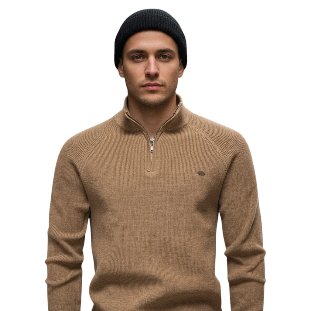 STYLAAR - Heren Cardigan Rits Voorkant Winterstijl-STYLAAR