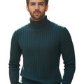 STYLAAR - Heren Coltrui Casual Gebreide Pullover Warme Trui-STYLAAR
