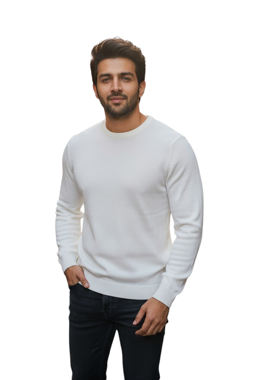 STYLAAR - Heren Pullover O-Hals Casual Trui Winter-STYLAAR
