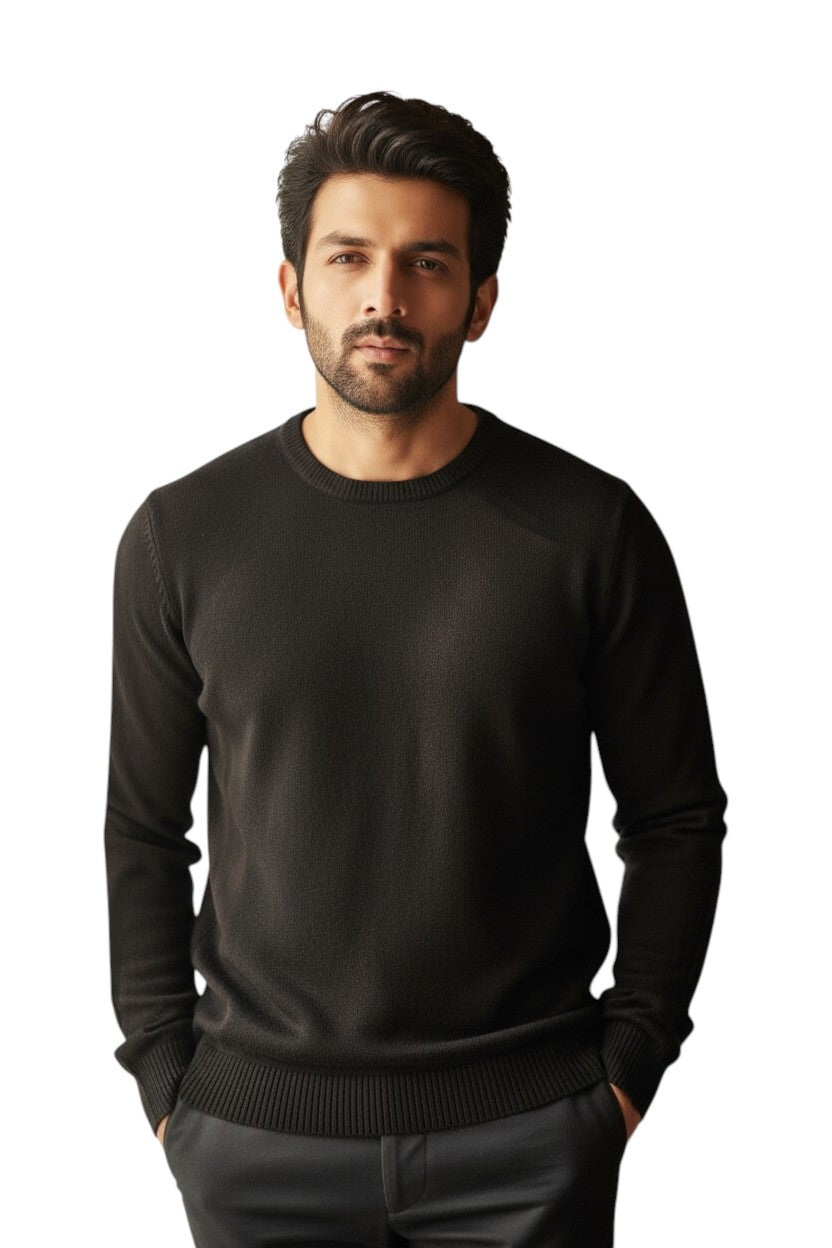 STYLAAR - Heren Pullover O-Hals Casual Trui Winter-STYLAAR