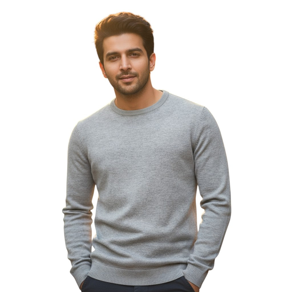 STYLAAR - Heren Pullover O-Hals Casual Trui Winter-STYLAAR