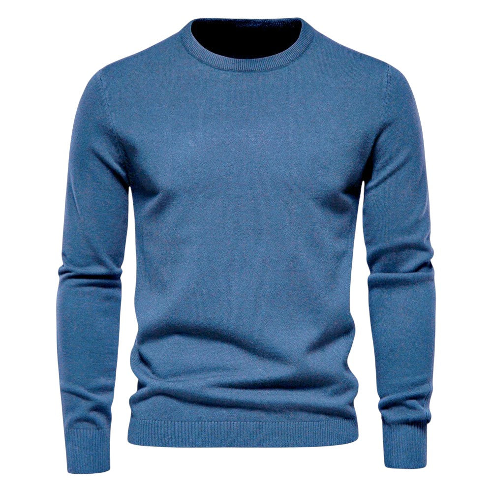 STYLAAR - Heren Pullover O-Hals Casual Trui Winter-STYLAAR
