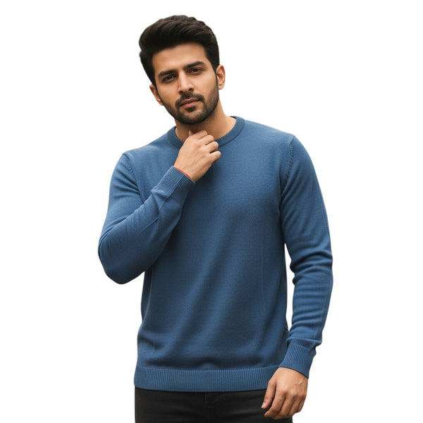 STYLAAR - Heren Pullover O-Hals Casual Trui Winter-STYLAAR