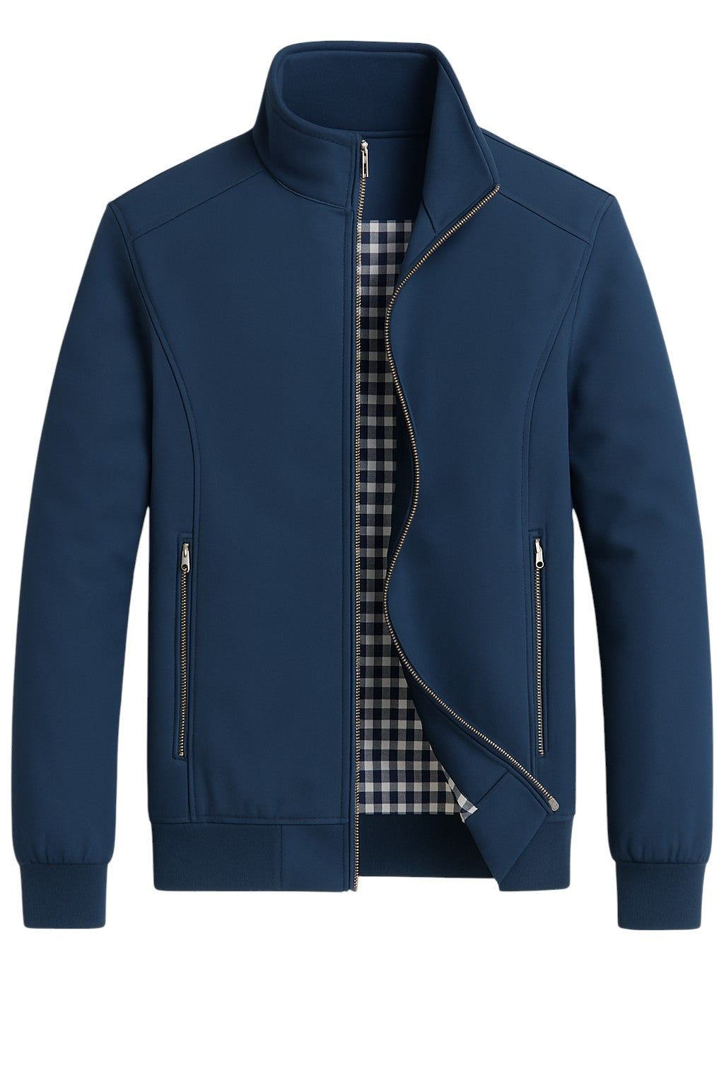 STYLAAR - Herenjack met rits voor een urban look-STYLAAR