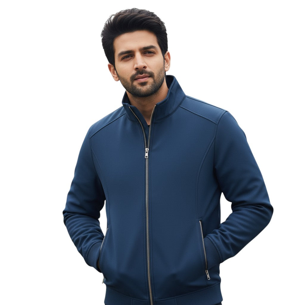 STYLAAR - Herenjack met rits voor een urban look-STYLAAR