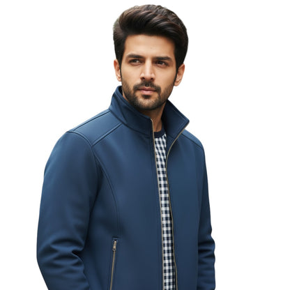 STYLAAR - Herenjack met rits voor een urban look-STYLAAR