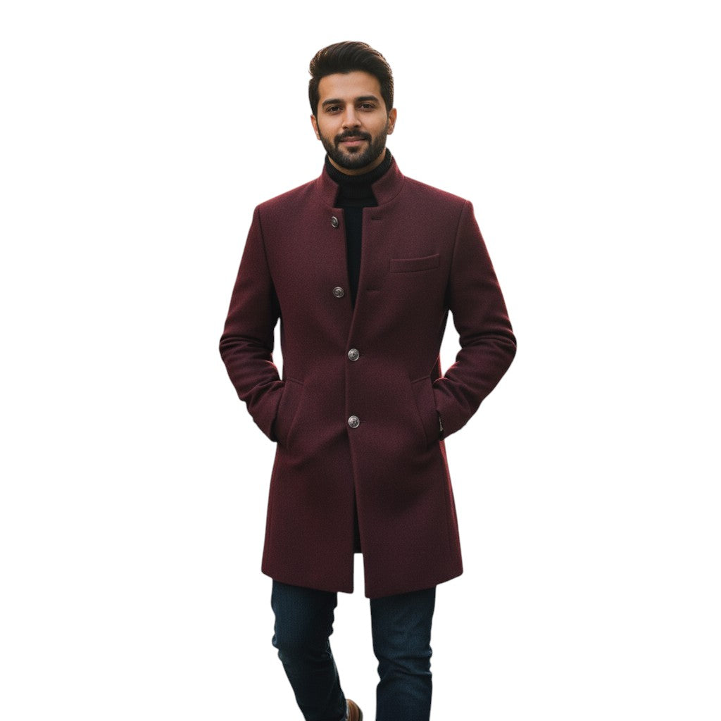 STYLAAR - Lange Jas Heren Elegant Stijlvol-STYLAAR