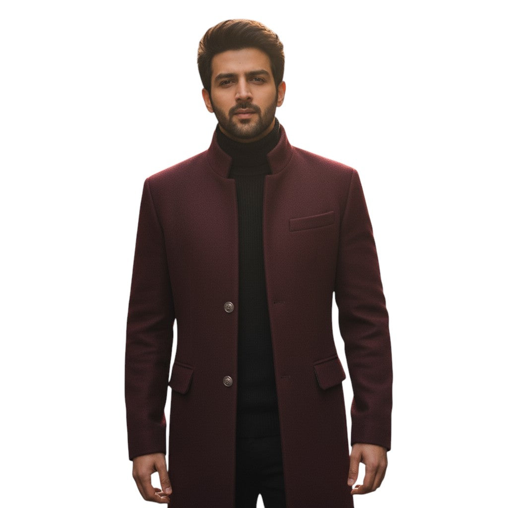 STYLAAR - Lange Jas Heren Elegant Stijlvol-STYLAAR