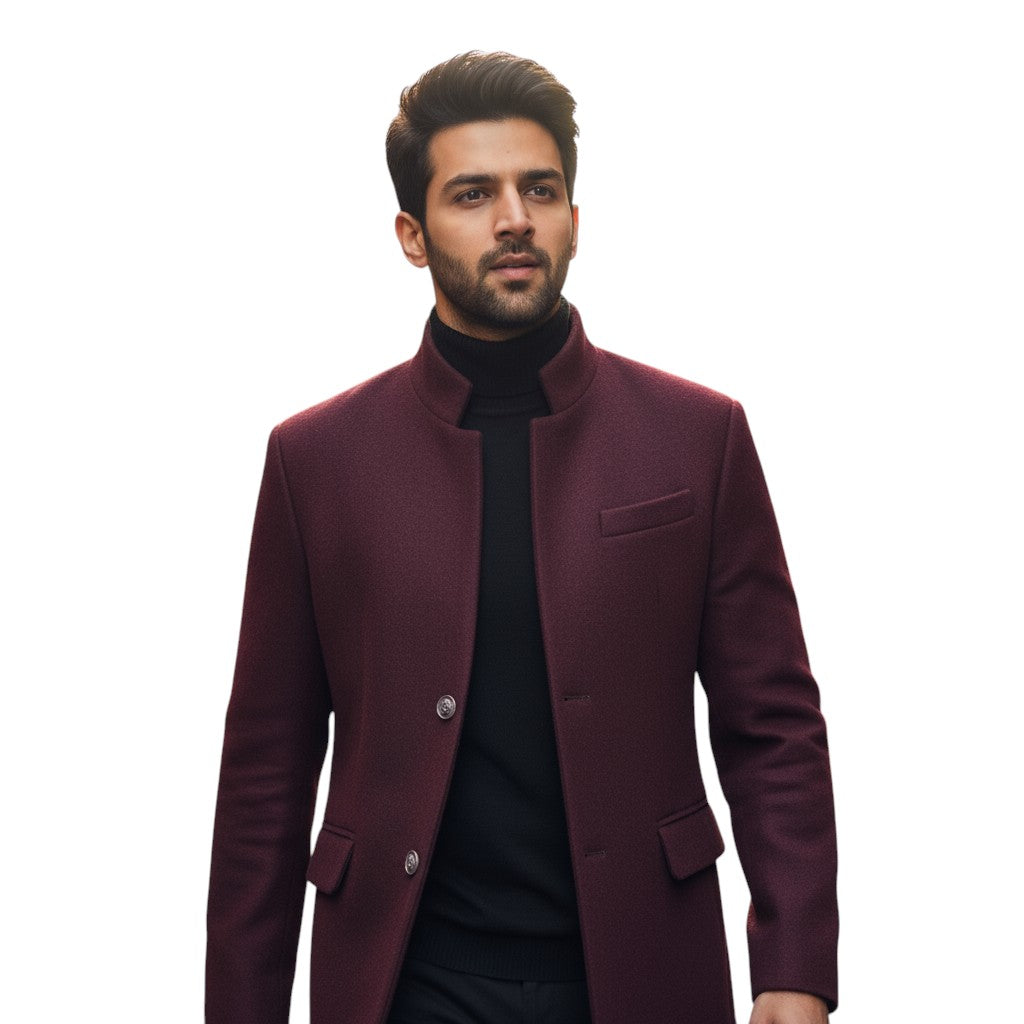 STYLAAR - Lange Jas Heren Elegant Stijlvol-STYLAAR