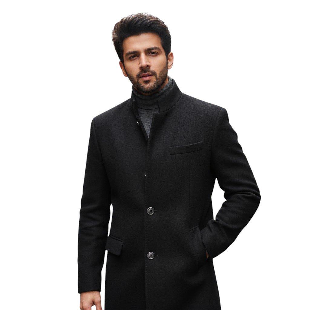 STYLAAR - Lange Jas Heren Elegant Stijlvol-STYLAAR