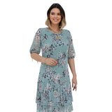 STYLAAR - Lange Plissé Jurk Dames-STYLAAR