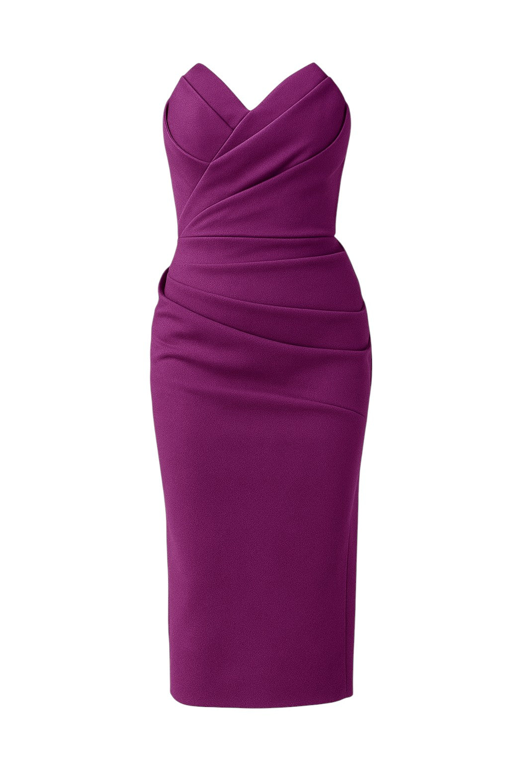 STYLAAR - Midi Jurk Zonder Mouwen voor Dames met Splits-STYLAAR